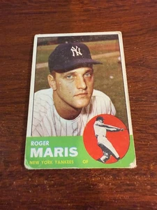 1963 Topps #120 Roger Maris. En muy buen estado (pl) - Imagen 1 de 2