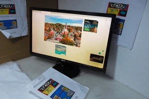 Acer P235H 23" Widescreen LCD Monitor 1080p FHD VGA DVI HDMI 16:9 P235H bmid - Picture 1 of 15