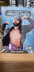 Inserto de características principales AEW 2022 Upper Deck #MF-18 Matt Jackson - Imagen 1 de 2