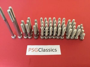 Honda GL1000 GL1100 Goldflügel Edelstahl Motorabdeckungen Inbusschrauben Schrauben - Bild 1 von 2