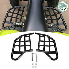 Aluminum Nerf Bars Foot Guard Pegs For Yamaha Raptor 700 YFM 700 YFM700 Black