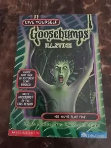 Goosebumps #30 You're Plant Food By R.L. Stine 1998 First Edition - Picture 1 of 6