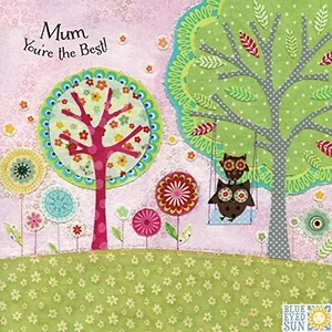 Tarjetas del Día de la Madre Blue Eyed Sun - ¡Mamá eres la mejor! - Imagen 1 de 1