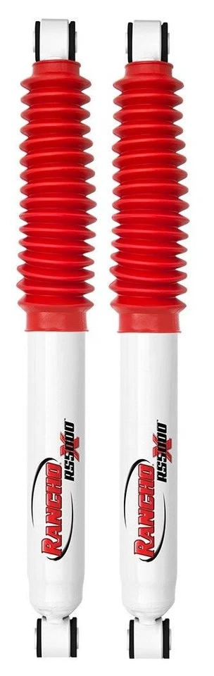Rancho RS5000 REAR Shocks 2001-10 Chevy Silverado GMC Sierra 2500HD 2/4WD Stock Foto 1 de 4