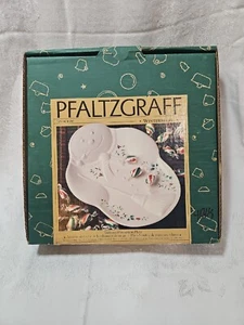 NEW Pfaltzgraff Snowman Plate Winterberry Christmas - Picture 1 of 5