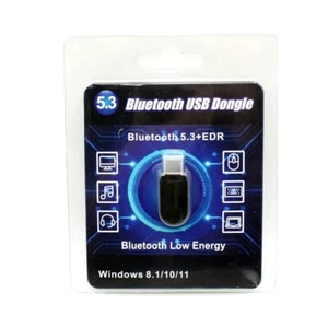 New Type-C USB-C Bluetooth Adapter 5.3 for Desktop PC PMini Bluetooth EDR Dongle - Picture 1 of 5