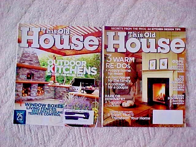 This Old House Magazine 2 Issues May 2004 & January 2005 Outdoor Kitchens - Image 1 of 1