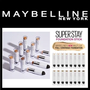 MAYBELLINE Superstay Foundation Stick 7.5g - CHOOSE SHADE - BRAND NEW & Ssealed  - Picture 1 of 24