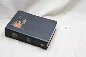 Heilige Bibel St. Joseph neue katholische Ausgabe schwarze Ledergilde gebunden 1962 - Vintage - Bild 1 von 12