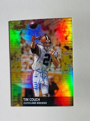 2002 BOWMAN'S BEST #66 TIM COUCH NM-MT NFL FOOTBALL CARD - Image 1 of 2