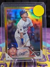 Miguel Vargas 2023 Topps Series 1 Gold Foil RC Rookie Dodgers