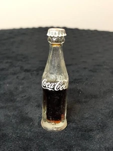 Vintage Miniature Coca-Cola Bottle Argentina Cap, 3" tall - Picture 1 of 4