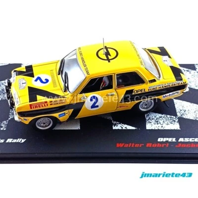 Opel Ascona SR #2 W. Röhrl - J. Berger Rally Acropolis 1975 1:43 - Immagine 1 di 4