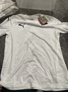 Puma Unisex Adult SMALL Team Glory Athletic WHITE Jersey 70501704 NEW WITH TAGS - Picture 1 of 4