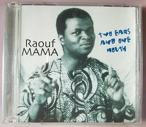 Raouf Mama: Two Ears And One Mouth CD (2004, Poems/Stories) LIKE NEW - Bild 1 von 3