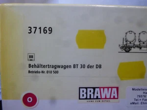 Vagón portacontenedores Brawa 37169 BT 30 DB pista 0 nuevo embalaje original - Imagen 1 de 2