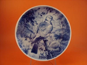 COPENHAGEN TOVE SVENDSEN PIATTO DELLA CACCIA 1980 "Colombaccio" - Imagen 1 de 3