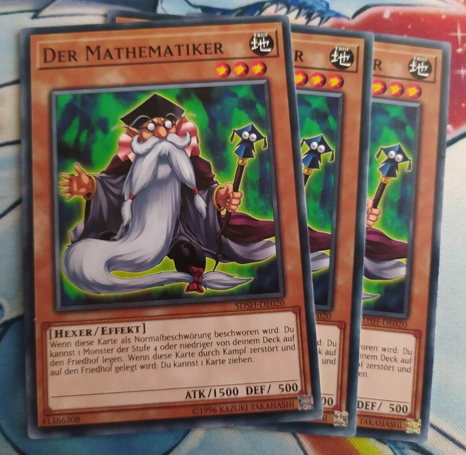 Yu Gi Oh - 3x Mathematician - SDSH-DE020 - Common - Unlimited - German - Image 1 of 1