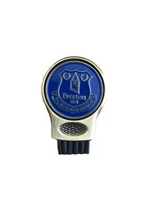 EVERTON FC GRUVE REINIGER UND GOLFBALLMARKER. RILLENREINIGUNGSBÜRSTE - Bild 1 von 1
