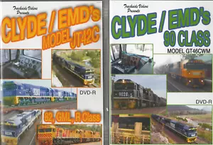 TRACKSIDE VIDEO 2 DVD COMBO EMDs 90 & 82 CLASS LOCOMOTIVES - Foto 1 di 1