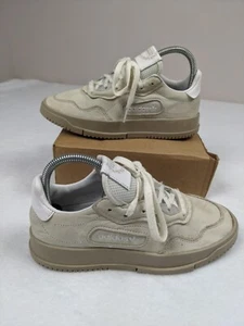 adidas SC Premiere Herren Größe 5,5 beige Leder Wildleder Sportschuhe Turnschuhe - Bild 1 von 9