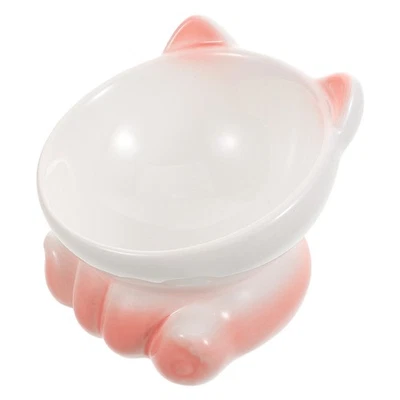  Keramiknapf Katze Fressnapf Haustier Slow Feeder Katzenfutterfuttermittel - Bild 1 von 4