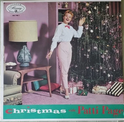 PATTI PAGE - Christmas With ... (VINYL LP, 1990) **NEW** - Image 1 of 2