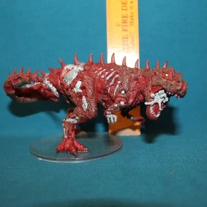 Tyrannosaurus Zombie - Boneyard #44 D&D Icons of Realms Huge Dinosaur Miniature - Picture 1 of 2
