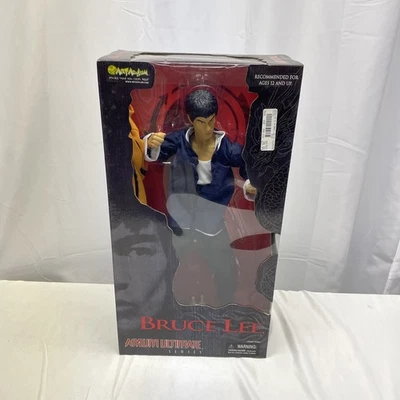 FIGURA DE ACCIÓN ART ASYLUM BRUCE LEE ASYLUM ULTIMATE SERIES 18", ¡Nueva! Foto 1 de 4
