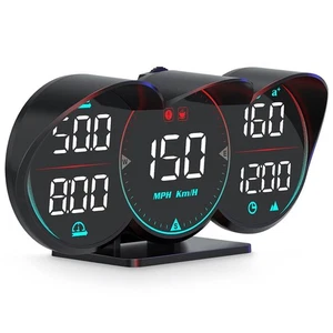 Digital GPS Speedometer Universal Car HUD Head Up Display for Cars, MPH GPS S... - Picture 1 of 8