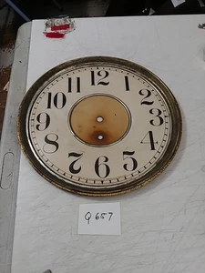 SESSIONS COUNTRY STORE REGULATOR WALL CLOCK DIAL 13 INCHES - Picture 1 of 3