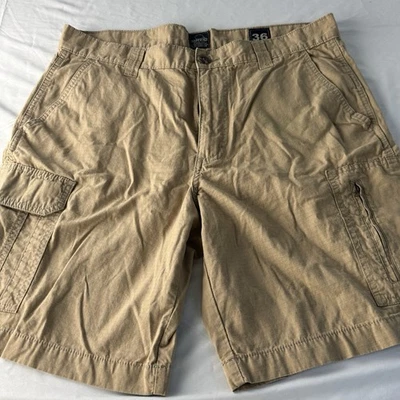 Red Head Cargo Shorts Mens 36 Khaki Outdoor Utility Pockets Hiking Casual Cotton - Image 1 of 4