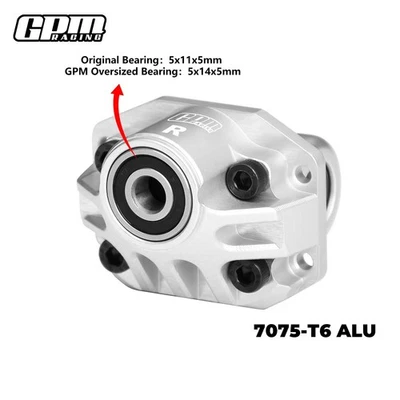 GPM 7075 Alloy（Rear）Axle Third Member Oversize Bearing VANQUISH 1/10 H10 OPtic - Image 1 of 3