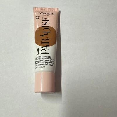 L’oreal Skin Paradise Water-Infused Tinted Moisturizers DEEP 02 expiration 09/22 - Image 1 of 2