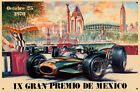 Mexico 1970 Grand Prix  Metal Sign