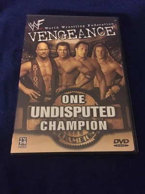 Wwf Venganza DVD World Lucha Libre Federation La Roca Piedra Frío - Imagen 1 de 3