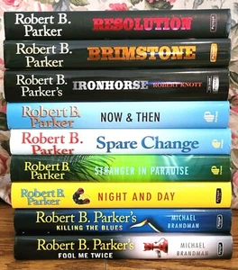 Lot 9 Hardcover Robert B. Parker Spenser/Jesse Stone & Sunny Randall Books LKNW! - Picture 1 of 10