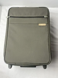 BRIGGS & RILEY Carry-On Wheeled Bag Luggage -Olive Green ~19x14x8 - Bild 1 von 22