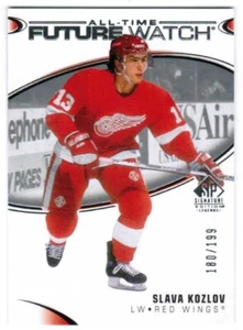 20/21 2020 SP SIGNATURE ED LEGENDS SLAVA KOZLOV #389 ALL-TIME FUTURE WATCH /199 - Picture 1 of 1