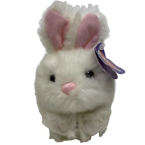 Puffkins Lucky the white Bunny Rabbit DOB 4/23/97 Swibco new with Tags - Picture 1 of 8