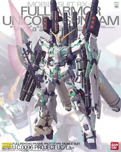 NEW Bandai Gundam 1/100 MG RX-0 Full Armor Unicorn Gundam BAN172818 USA Seller - Picture 1 of 5