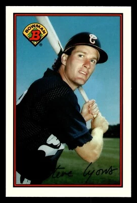 STEVE LYONS ⚾ 1989 Bowman Tiffany SP #63 Chicago White Sox - Image 1 of 2