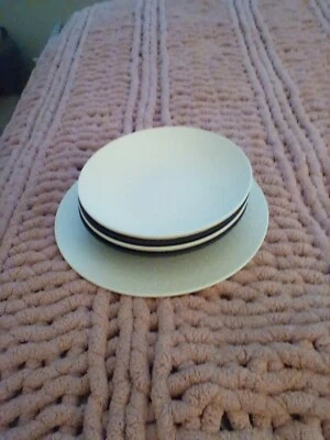 Manufacture Rock Blanc - Villeroy & Boch - Juego de 4 platos de sopa/tazones y platos Foto 1 de 4