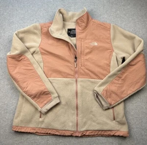 North Face Polartec Recycled 'Denali' Style Jacket Size Xl  Orange - Picture 1 of 7
