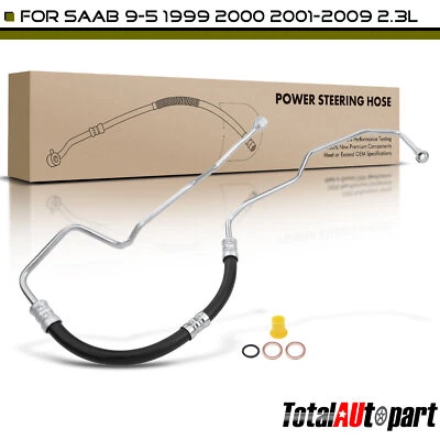 Nuevo conjunto de manguera de línea de presión de dirección asistida para Saab 9-5 1999 2000 01-09 2,3 L Foto 1 de 4
