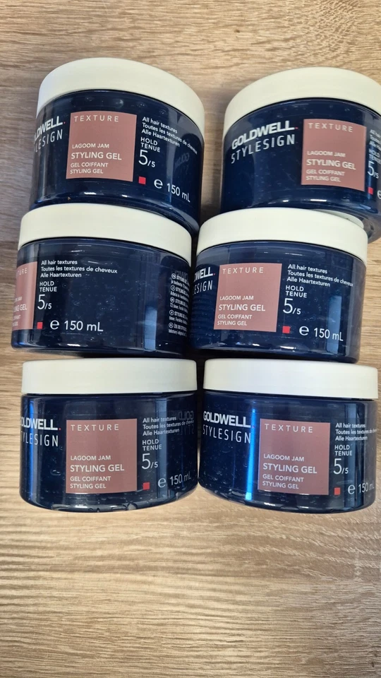 Goldwell Stylesign Texture Lagoom Jam Styling Gel 6x150 ml - Bild 1 von 1