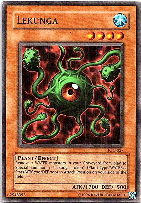 Lekunga IOC-027 Yu-Gi-Oh! Card Light Play Unlimited - Image 1 of 1
