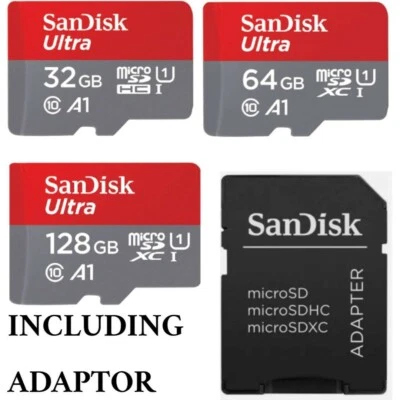 SanDisk Ultra Micro SD 32GB 64GB 128GB Class 10 SDHC SDXC Memory Card 120MB/s - Image 1 of 4