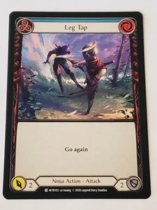 Leg Tap (Blue) WTR103 Flesh And Blood Tcg NM Welcome To Rathe Unlimited - Picture 1 of 2