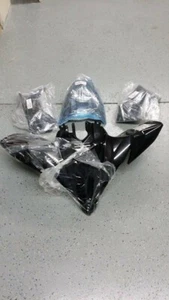 7 Piece YFZ450R Black OEM Yamaha Complete Set Plastics Brand New 09-2025 - Picture 1 of 8